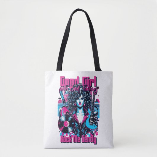 Goed Meisje met Slechte Timing - Rock me Gently Tote Bag (Voorkant)