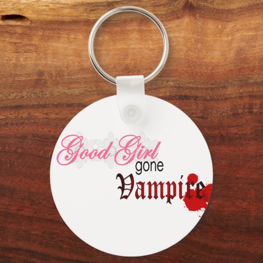 Goed meisje met vampier sleutelhanger (Voorkant)