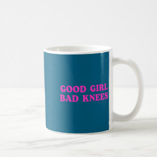 Goed Meisje Slechte Knieën Grappige Humor Meisjes Koffiemok