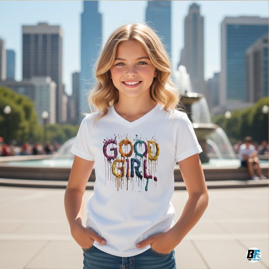 GOED MEISJE STIJLVOLLE TSHIRTS