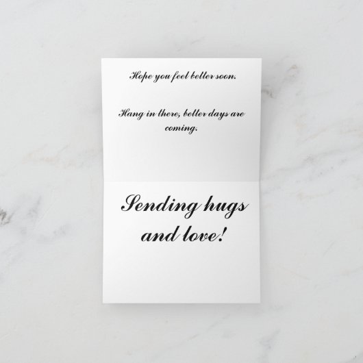 Goed met Butterflies en ladybug en bloemen Kaart (Binnen)