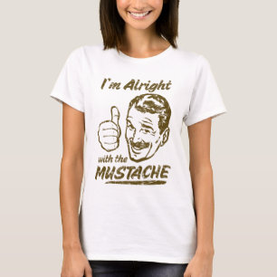 Goed met het Mustache-Shirt T-shirt