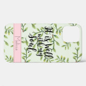 Goed met mijn groene loterij van het Citaat van he Case-Mate iPhone Case (Achterkant (horizontaal))
