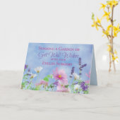 Goed na chirurgische ingreep  tuinventiel kaart (Gele Bloem)