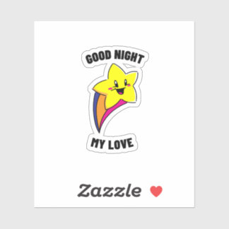 GOED NACHT MIJN LIEFJE STICKER