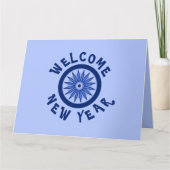 GOED NIEUWJAAR VOOR IEDEREEN KAART (Voorkant)