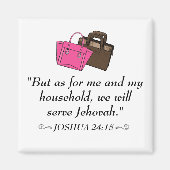 "Goed nieuws brengen" Magnet (Voorkant)