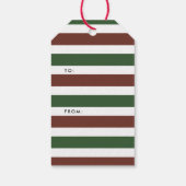 Goed nieuws en vrolijkheid en naar de hel met dit cadeaulabel (Achterkant)