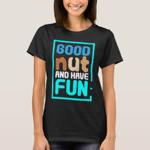 Goed nieuws en vun pindaknop. t-shirt