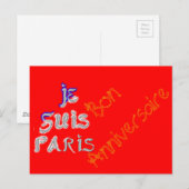 Goed nieuws: "Happy Annevers" Ik ben op Briefkaart (Voorkant / Achterkant)