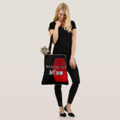 Goed nieuws, ik hou van je. tote bag (Op model)