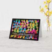 Goed nieuws in Franse Bon retablissement met Leave Kaart (Gele Bloem)