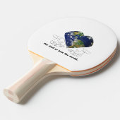 Goed nieuws paddle tafeltennisbatje (Voorkant Gekanteld)