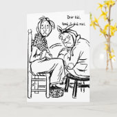 Goed nieuws & slecht nieuws. kaart (Gele Bloem)