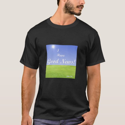 Goed nieuws t-shirt (Voorkant)