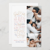 Goed Nieuws uit de Hemel Feestdagenkaart (Voorkant / Achterkant)