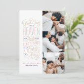 Goed Nieuws uit de Hemel Feestdagenkaart (Staand voorkant)