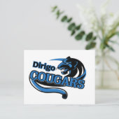 Goed nieuws van schoolkaart briefkaart (Staand voorkant)