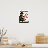 Goed nieuws van thuis - WWII-propaganda Poster (Keuken)
