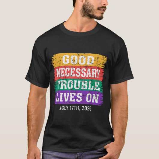 Goed Noodzakelijk Probleem Leeft Voort T-shirt (Voorkant)