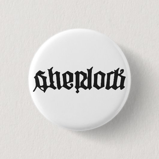 goed of slecht ronde button 3,2 cm (Voorkant)