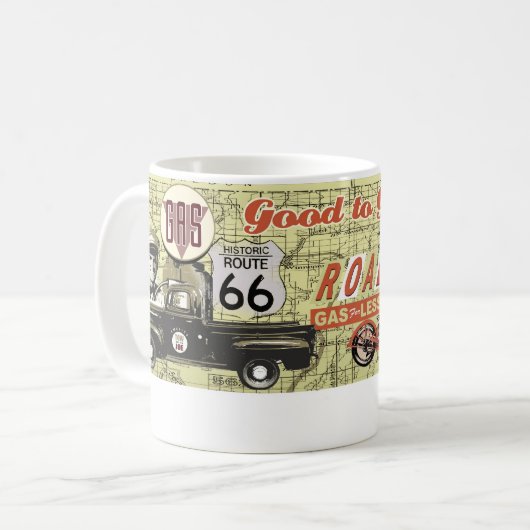 Goed om koffie te gaan! koffiemok (Voorkant links)