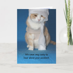 Goed ongeval/gebroken arm kaart