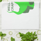 goed... onzin! - Kies achtergrondkleur Theedoek (Gevouwen)