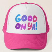 GOED OP JA! Cute Colorful Handlettering Aussie