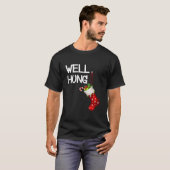 Goed opgehangen kerstmis t-shirt (Voorkant volledig)
