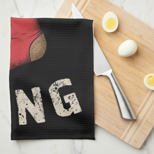 Goed opgehangen Vies Kerstmis Kous Vakantie Gift Theedoek (Quarter Fold)