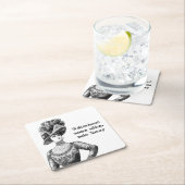 Goed opgevoede vrouwen zelden kartonnen onderzetters (Insitu)