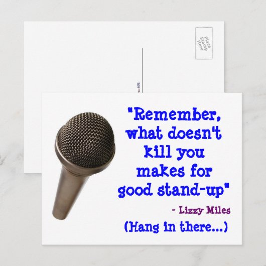 Goed opstand-Briefkaart Briefkaart (Voorkant / Achterkant)