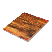 Goed oud hout graan patroon tegeltje (Zijkant)