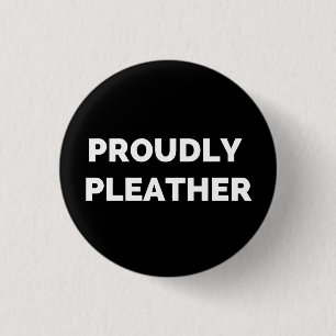 GOED PLEATHER RONDE BUTTON 3,2 CM