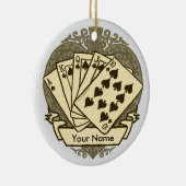 Goed Poker Hand ornament (Rechts)