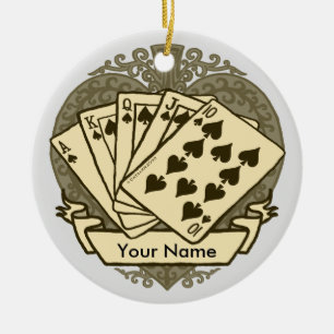 Goed Poker Hand ornament