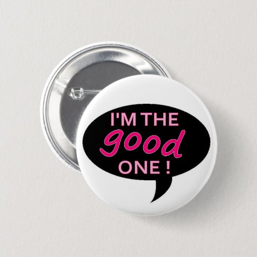 goed ronde button 5,7 cm (Voorkant /achterkant)