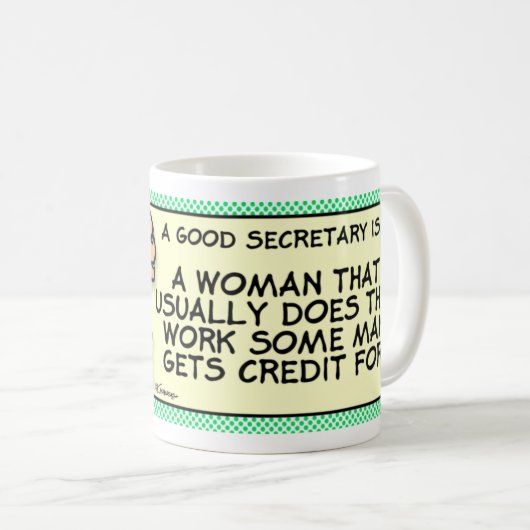 Goed secretaris koffiemok (Voorkant rechts)