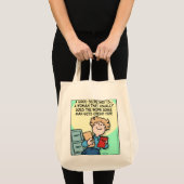 Goed secretaris tote bag (Voorkant (product))