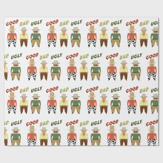 Goed slecht lomp cadeaupapier (Vlak)