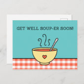 GOED SOUP-ER, SNEL! BRIEFKAART (Voorkant / Achterkant)