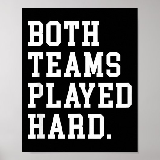 Goed spel shirt - 90s honkbalfans poster (Voorkant)