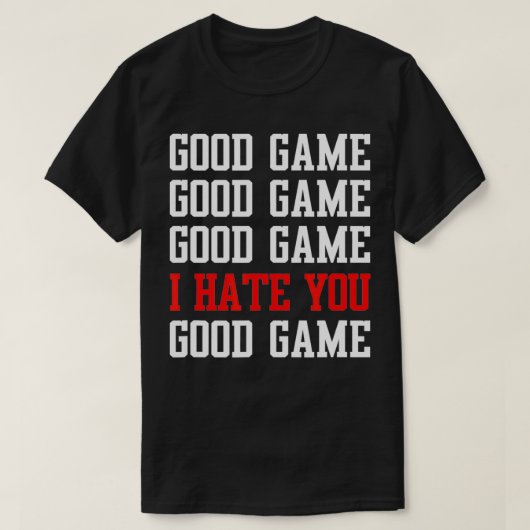 Goed spel t-shirt (Design voorkant)