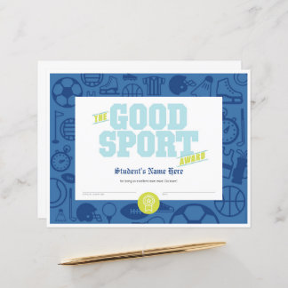 Goed sportcertificaat