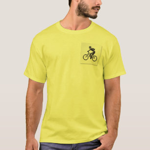 Goed T-shirt om op te glijden voor een fietstocht.