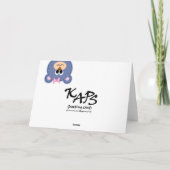 Goed Teddy Bear Kaart (Achterkant)