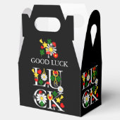 Goed uitgelijnde doos bedankdoosjes (Geopend)