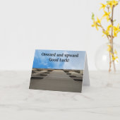 Goed uitgelijnde Kaart op de opwaartse professione (Gele Bloem)