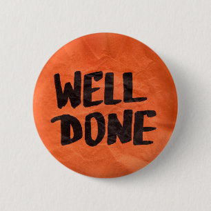 Goed uitgevoerde herkenning Positief Gezicht voor Ronde Button 5,7 Cm
